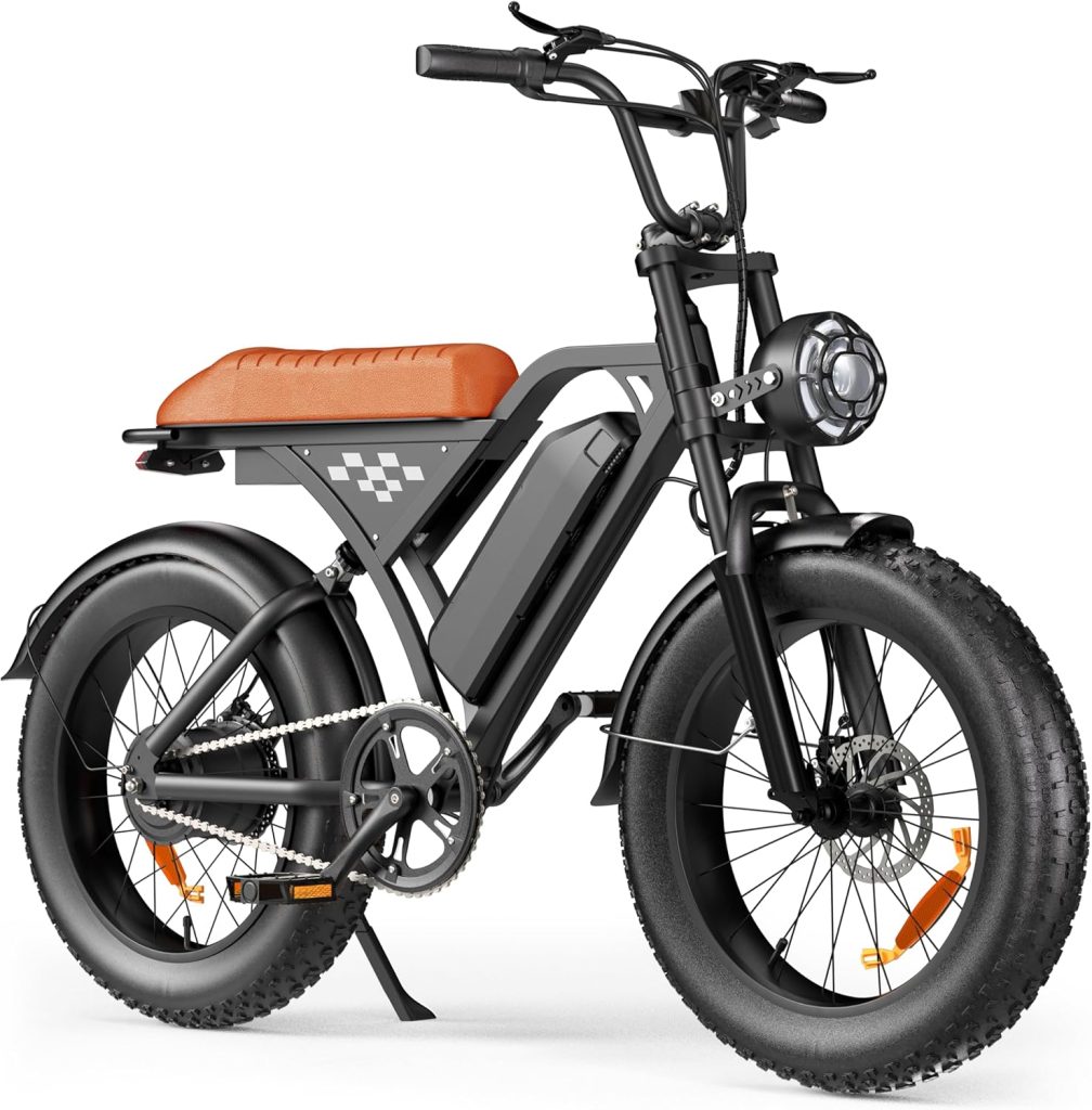 RidePlux Electric Bike full view showing 750W motor and frame - View 1